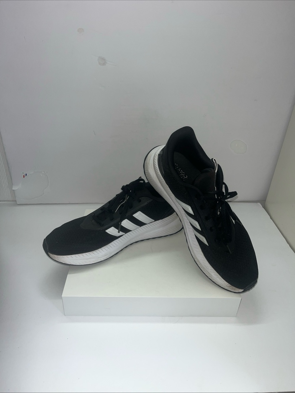 adidas Black and White Women's Athletic Running Shoes